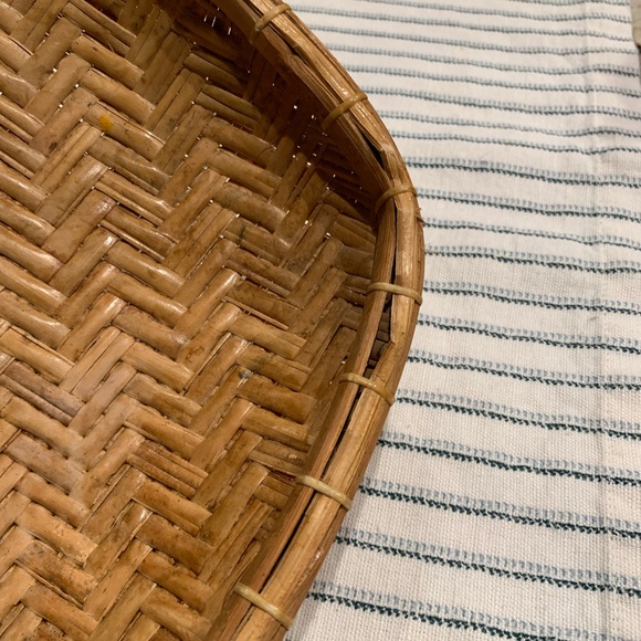Woven Rectangular Basket - Picture 5 of 5